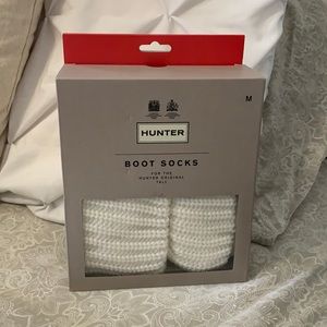 Tall white Boot Socks